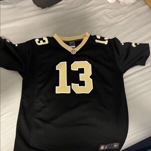 Nike Kids Black and Gold Jersey